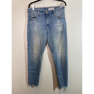 AG Adriano Goldschmied The Farrah Skinny Ankle Jeans Women's Size 32R Light Wash